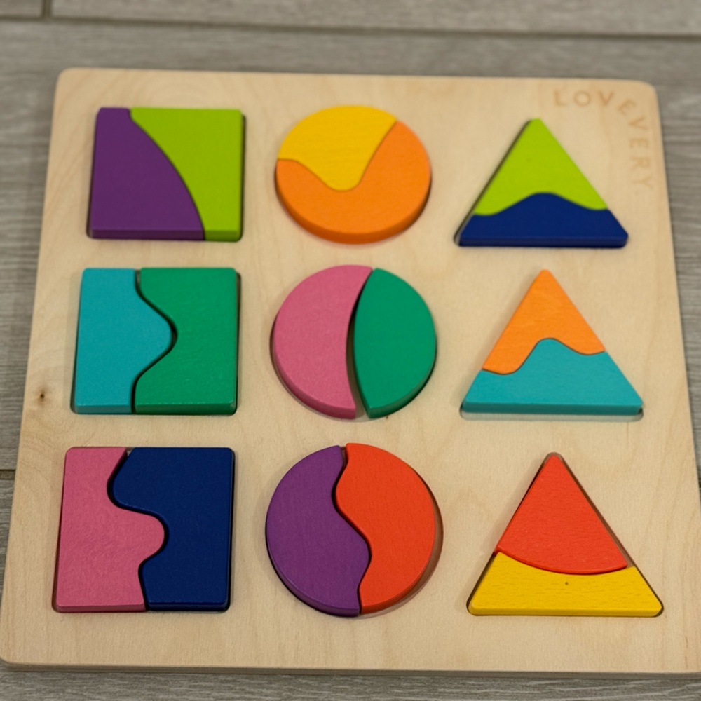 Lovevery Land and Sky Two-Part Puzzle Board- The Free Spirit Play Kit (34-36 mo)